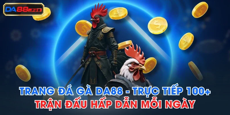 Trang Đá Gà DA88 - Trực Tiếp 100+ Trận Đấu Hấp Dẫn Mỗi Ngày